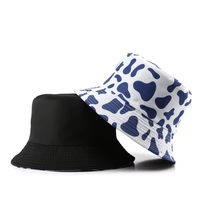 Sombrero de Pescador con Estampado Personalizado al por Mayor, Sombrero de Cubo para Deportes al Aire Libre, Ocio, Moda, Rayas de Vaca, Protección Solar