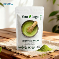 Private Label Japanese Vegan Matcha Green Tea Powder Ceremonial Grade Custom Packaging Wholesale Supply for Global Brands