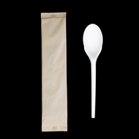 Lot de 140 couverts jetables en plastique pour fruits, cuillères, fourchettes, couteaux à découper et cuillères