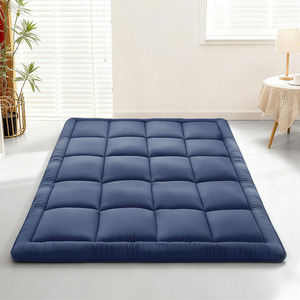 Futón Japonés para Piso, Colchón de Espuma de 4 Pulgadas de Grosor, 5 Capas, Enrollable, Plegable, Ecológico, Diseño Moderno para Uso en Hospitales <span class=keywords><strong>y</strong></span> Hoteles, Tatami - Product Image 1