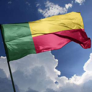 Directo de fábrica personalizado 3*5 pies <span class=keywords><strong>Benin</strong></span> World Flag 100% poliéster fuerte y duradero con color que no se decolora - Product Image 2