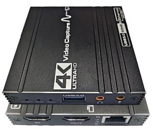 HDMI Âm Thanh Video <span class=keywords><strong>Capture</strong></span> Card 4K 60Hz Với Rj45 & Microphone USB 3.0 Vòng Lặp Thiết Bị Cho <span class=keywords><strong>Live</strong></span> Streaming Chơi Game Video Hội Nghị - Product Image 2