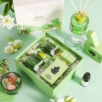 Coffret Cadeau d'Aromathérapie Écologique Sans Flamme pour Chambre d'Hôtel et Maison – Diffuseurs à Bâtonnets Longue Durée pour Assainir l'Air