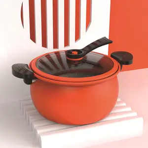 热销南瓜造型家用多功能制汤一体式不粘压力锅