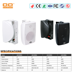 Cung cấp số lượng lớn Wall Mount Loa 20 Wát, 70-100V PA loa cho nhà máy trường dự án Trung Đông - Product Image 2