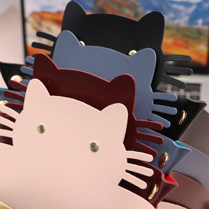 Bandeja de Cuero Sintético con Diseño de Gato, Organizador de Escritorio, Bandeja <span class=keywords><strong>para</strong></span> Joyas, Caja <span class=keywords><strong>para</strong></span> Monedas y Llaves, Accesorios de Escritorio - Product Image 5