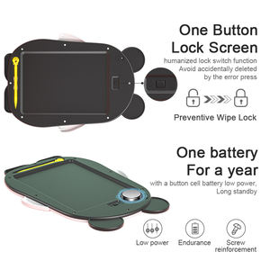 Pizarra de Dibujo LCD ABS de Diseño Nuevo 2023, Pizarra de Dibujo Infantil con Diseño de Panda, Tableta de Escritura de 8.5 Pulgadas para Niños - Product Image 6