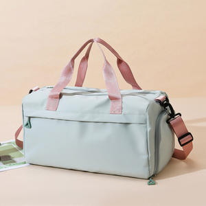 Weekender Gym Duffel Bags para <span class=keywords><strong>mujer</strong></span>, bolsa de <span class=keywords><strong>viaje</strong></span> para avión con compartimento para zapatos, bolsas de gimnasio deportivo con bolsillo húmedo - Product Image 5