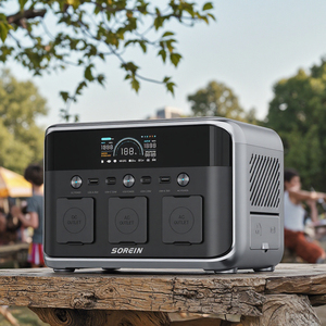 Station d'alimentation portable Sorein 500w avec batterie Lifepo4, station d'alimentation solaire portable Ecoflow River 2 600w - Product Image 1