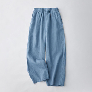 <span class=keywords><strong>Pantaloni</strong></span> Larghi Casual da <span class=keywords><strong>Donna</strong></span> <span class=keywords><strong>in</strong></span> <span class=keywords><strong>Lino</strong></span> e Cotone, <span class=keywords><strong>Pantaloni</strong></span> Estivi <span class=keywords><strong>in</strong></span> <span class=keywords><strong>Lino</strong></span> Snellenti <span class=keywords><strong>con</strong></span> <span class=keywords><strong>Vita</strong></span> Elastica e Lacci, Taglie Forti, Gamba Dritta - Product Image 6