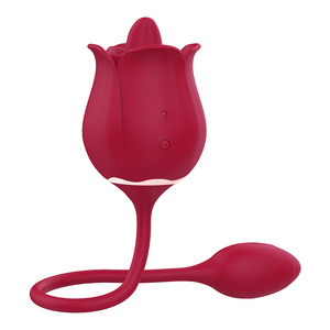 Vibromasseur Rose Flirting pour femmes, double alimentation USB, pour jeunes femmes, jouet sexuel pour masturbation, vibromasseur pour adultes - Product Image 3