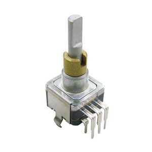 Componente de Automatización Industrial Forward DC11N, Codificador Rotatorio de 20 mm, Montaje Vertical, DC5V, Eje Metálico, Terminación con Pin para PC, 15,000 RPM - Product Image 1