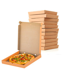 Emballage alimentaire, boîte à pizza carrée, prix d'usine au Vietnam, matériaux recyclés écologiques, carton ondulé, robuste, portable - Product Image 3