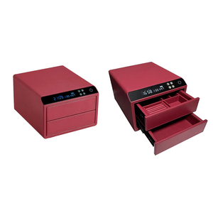 Da thông minh khách sạn & Home an ninh ngăn kéo an toàn với vân tay khóa kỹ thuật số cho phòng ngủ & phòng khách lưu trữ đồ trang sức - Product Image 1