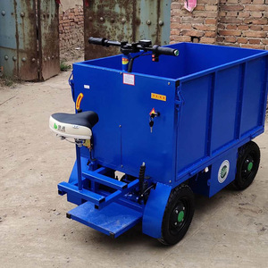 Camion benne électrique 4 roues motrices, petit format, capacité 1-10t, transmission automatique, pour le transport de marchandises domestiques - Product Image 1