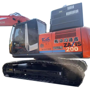 Pelles Hitachi ZX200 20T d'occasion en gros Pelle compacte construite au Japon avec CE/EPA, idéale pour la construction urbaine et l'aménagement paysager - Product Image 1