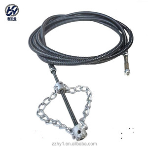 Herramienta Manual de Desatascado de Drenajes Metálicos con Cadena Sólida y Resorte <span class=keywords><strong>para</strong></span> Limpiar Eficientemente Tuberías Obstruidas por Grasa y Aceite (Estándar GB) - Product Image 1
