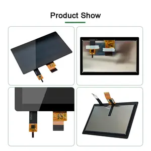 7 인치 300 nits RGB 800*480 LCD 디스플레이 TFT LCD 터치 디스플레이