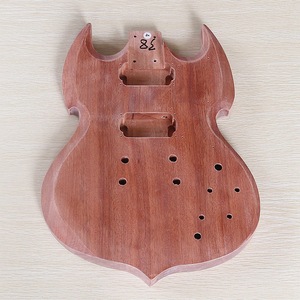 Nouvel ensemble de <span class=keywords><strong>guitare</strong></span> électrique de style SG pour débutants, composants pré-assemblés pour guitares électriques SG semi-finies - Product Image 5