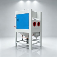 Machine de sablage industrielle flexible avec commande conviviale pour surfaces générales
