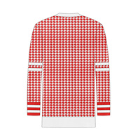 OEM personnalisé grec Sigma Gamma Rho sororité 1922 brodé Zig Zag tricoté collège Cardigan pull en coton attirail grec
