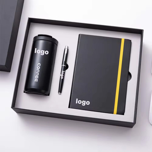Ensemble de luxe promotionnel pour entreprises : Carnet, stylo, tasse à café et <span class=keywords><strong>mug</strong></span> de voyage personnalisables avec logo – Idéal pour les cadeaux d'entreprise - Product Image 1
