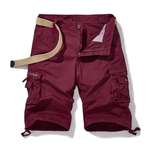 Custom Your Brand Logo Wholesale Hot Selling Summer Men Clothing Casual Pockets Cotton Jogger Loose Cargo Shorts - Product Image 5