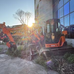 Haute exigence en stock machine à chenilles d'excavatrice utilisée Hitachi ZAXIS 50U vente à Shanghai de Chine - Product Image 6