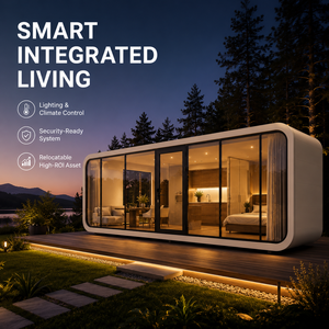 Cabane isolée toute l'année, préfabriquée, type Apple Cabin, mini-maison pour le camping et les vacances en toutes <span class=keywords><strong>saisons</strong></span> - Product Image 1