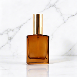 Flacons pulvérisateurs carrés en verre ambré anti-UV 30/50/100 ml, flacons <span class=keywords><strong>de</strong></span> <span class=keywords><strong>parfum</strong></span> vides épaissis, emballage cosmétique <span class=keywords><strong>de</strong></span> luxe pour soins <span class=keywords><strong>de</strong></span> la peau - Product Image 4