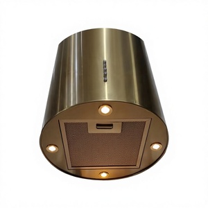 <span class=keywords><strong>Hotte</strong></span> aspirante électrique ALK 220V Gold Range pour cuisine ouverte, suspension au <span class=keywords><strong>plafond</strong></span>, cheminée supérieure, extraction de fumée - Product Image 4