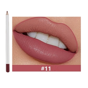 MLM Private Label 22 Colors White Lipliner <b>Pencil</b> Waterproof Long Lasting Feature Cruelty Free Custom <b>Lip</b> Liner - Product Image 2
