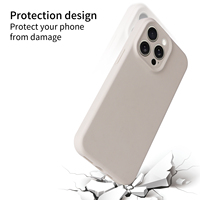 Coques de téléphone portable en silicone liquide à prix d'usine pour iPhone 15 Pro Max 16 Plus 17 Air, anti-chute