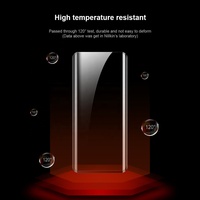 Protection d'écran en verre trempé Premium 9H 2.5D ultra-fin à colle intégrale, anti-traces de doigts, couverture complète, anti-espion pour téléphone portable