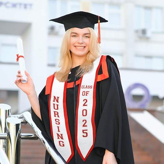 2025 Nurse Graduation Stole Dignity and Pride for Rns