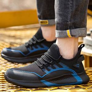 Zapatos de Seguridad Antideslizantes con Punta de Acero para Hombre, Zapatillas de Deporte de Alta Calidad con Estilo, Tamaño Personalizado, para las Cuatro Estaciones, Invierno - Product Image 5