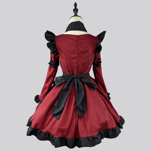Nuevo Original ~ Vestido de Sirvienta Lolita Gótica Estilo Chino Diablita para Actuación de Anime - Product Image 4