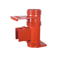 Boîtier de contact VCB à isolation électrique haute tension en résine époxy 12KV 24KV 40.5KV avec insert en laiton/acier, personnalisable OEM