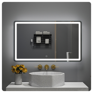 Gương thông minh Gương phòng tắm <span class=keywords><strong>LED</strong></span> màn hình cảm ứng phòng tắm nhà vệ sinh chống sương mù tắm gương với ánh sáng - Product Image 6