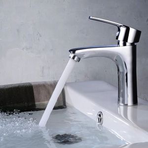 Grifo Monomando de Latón para Lavabo de Baño, <span class=keywords><strong>Agua</strong></span> Fría y Caliente, Diseño Moderno para Proyectos Hoteleros, <span class=keywords><strong>Precio</strong></span> Bajo - Product Image 2