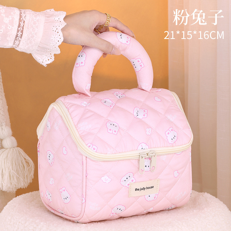 Linda cabina de gran capacidad-conejito rosa