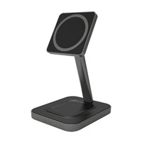 Nouveau Design support de chargeur sans fil 15W support de charge sans fil magnétique 2 en 1