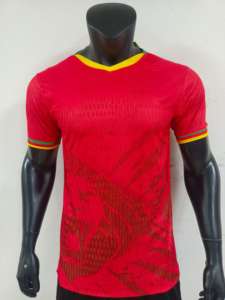Conjunto de Camiseta de Fútbol para Hombre de Camerún, Talla XL, Transpirable, Manga Corta, con Número y Etiqueta de Transferencia del Club, para Verano - Product Image 1