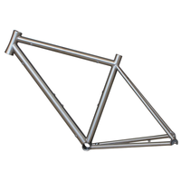 Cadre de vélo en titane premium GR9 Gravel/Montagne Route Léger Résistant à la corrosion Soudure de précision Usinage CNC