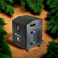 Refroidisseur de bain de glace refroidi par eau 1HP, double filtre, performances stables, 110V 220V, pompe à compresseur, machine de plongée froide de récupération en plein air