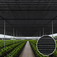 Filet d'ombrage HDPE personnalisé avec œillets renforcés, toile d'ombrage résistante aux UV pour serre, ferme, pépinière et jardin