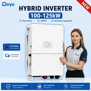 อินเวอร์เตอร์ไฮบริดแรงดันสูง Deye รุ่น EU Stock 2026 ขนาด 125 กิโลวัตต์ ระบบโซลาร์ไฮบริดสามเฟส สำหรับที่อยู่อาศัย SUN-125K-SG02HP3-EU-GM10 - Product Image 1