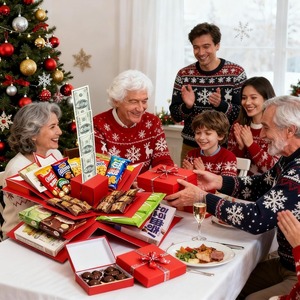 Gift packing box. Make 5 layers of various gifts by <b>yourself</b>, suitable for birthdays, Christmas, and anniversaries, customizable - Product Image 6