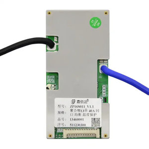 Système de gestion de batterie JBD 13S 14S 48V 16S 60V Lithium-ion BMS 12S 30A pour pack de batteries 18650 - Product Image 1