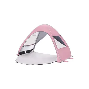 야외 캠핑 자외선 방지 양산 미니 비치 텐트 모래 앵커